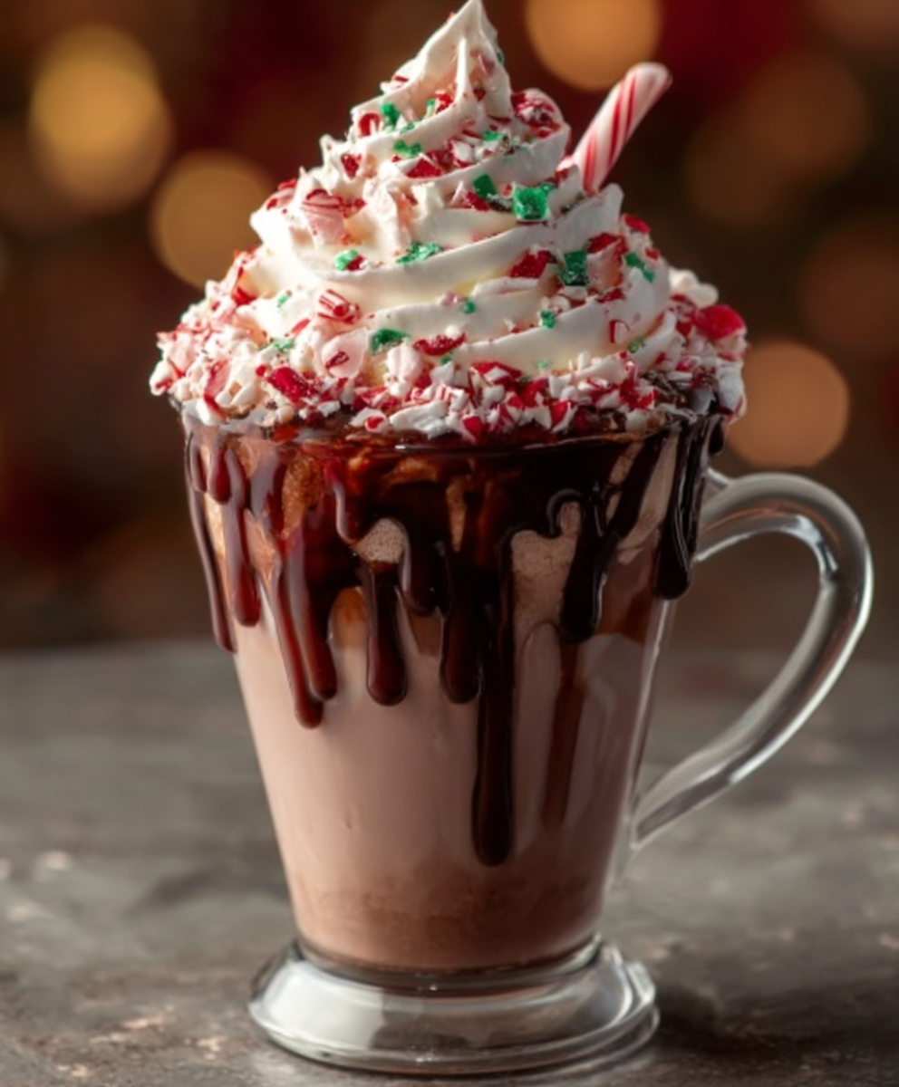 Santa’s Peppermint Mocha Delight