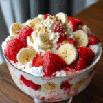 Strawberry Banana Cheesecake Salad
