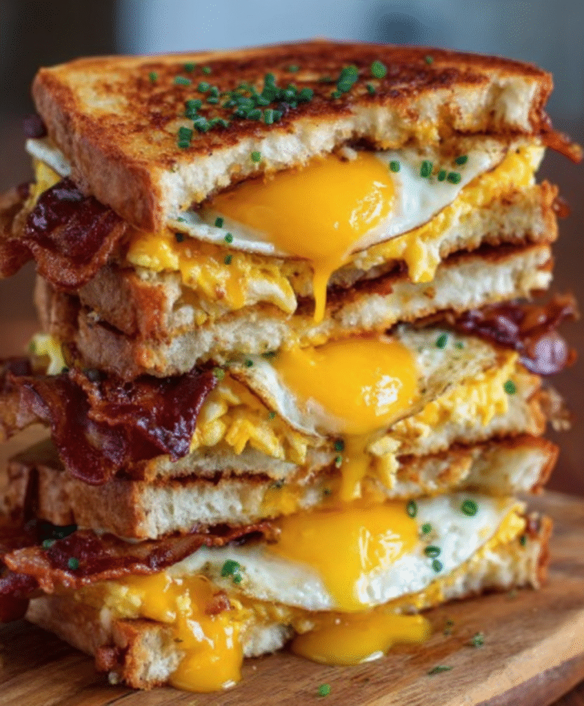 Ultimate Breakfast Grilled Cheese