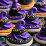 Witch Hat Halloween Cookies