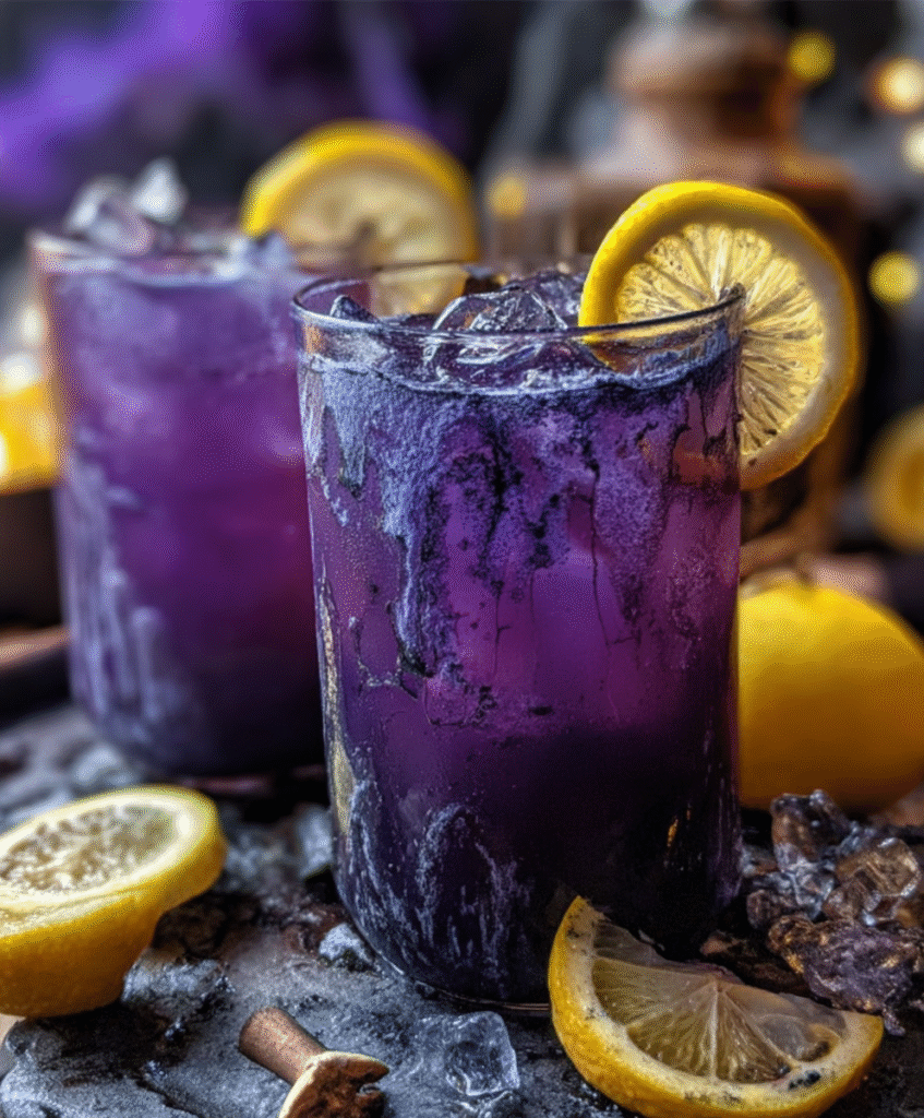 Witches’ Brew Purple Lemonade
