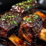 Caramelized Asian-Style Slow Roast Beef Short Ribs