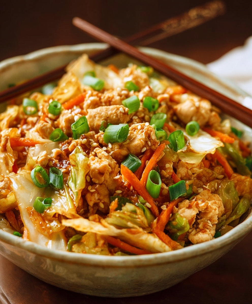Chicken Egg Roll Bowls (Weeknight Fast)