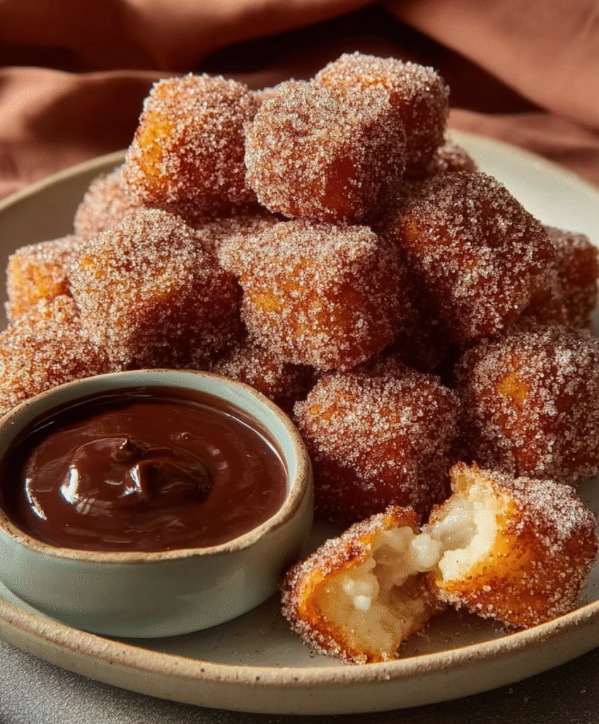 Crispy Air Fryer Churro Bites