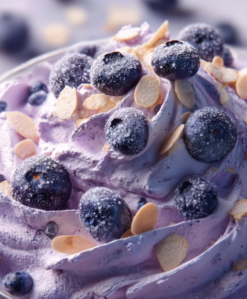 Easy Blueberry Fluff Salad