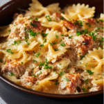 Easy Creamy Tuna Pasta Bake