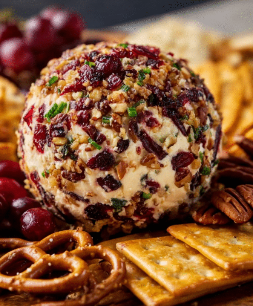 Festive Christmas Cheese Ball