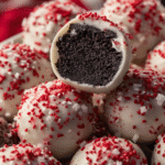 Festive Peppermint Oreo Truffle Balls