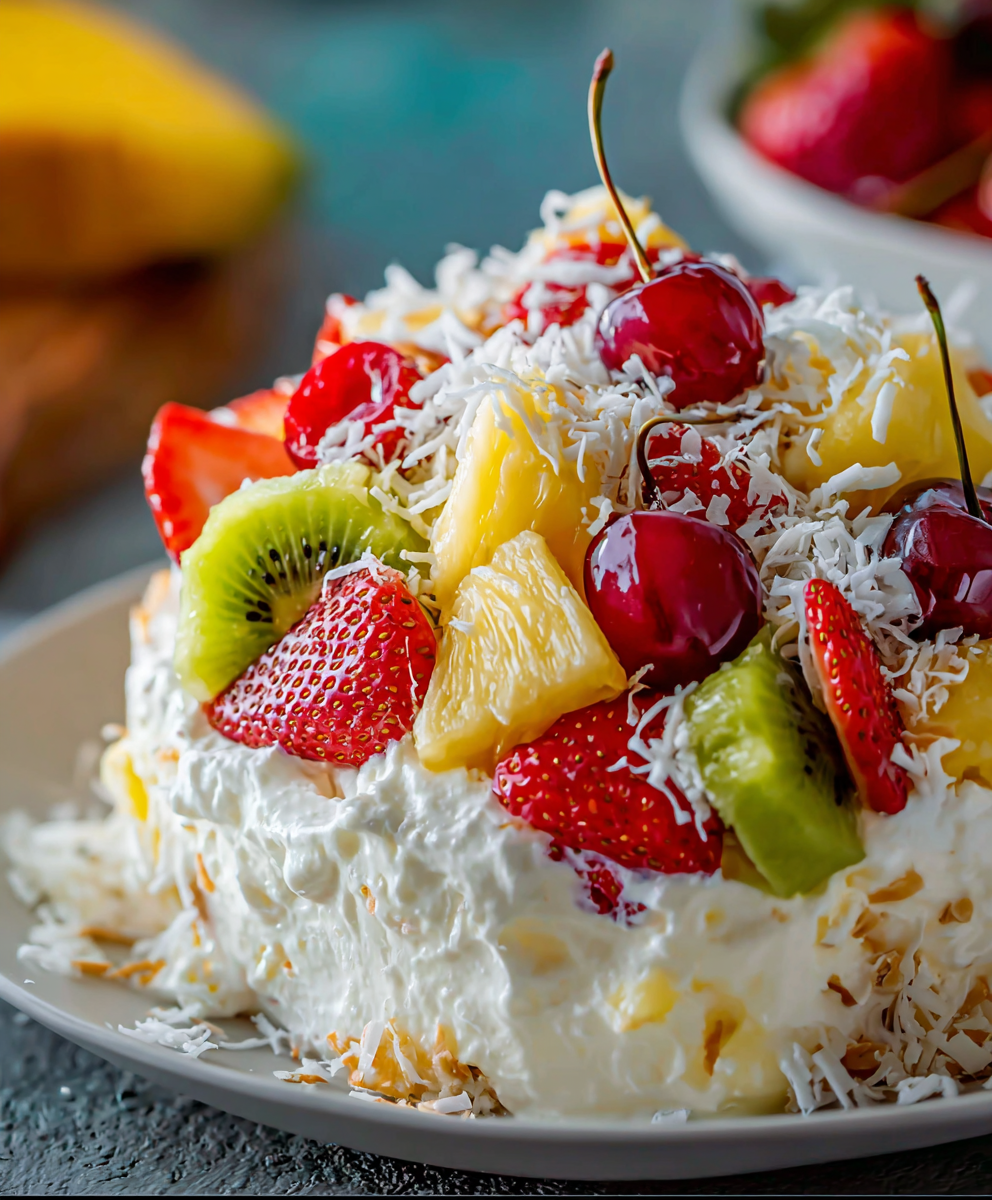 Hawaiian Cheesecake Fruit Salad