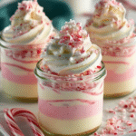 Holiday Candy Cane White Chocolate Mousse