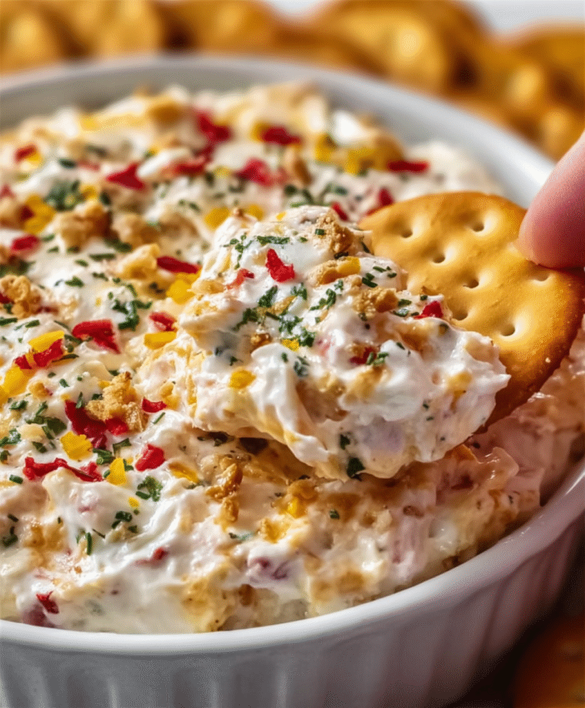 Holiday Christmas Crack Dip