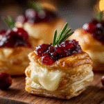 Holiday Cranberry Brie Bites
