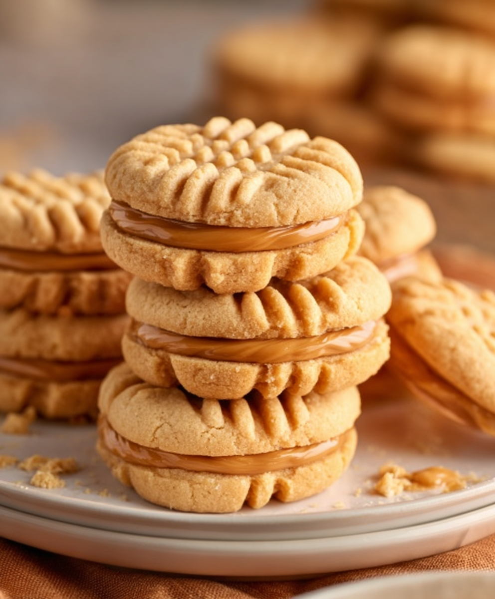 Homemade Copycat Nutter Butter Cookies