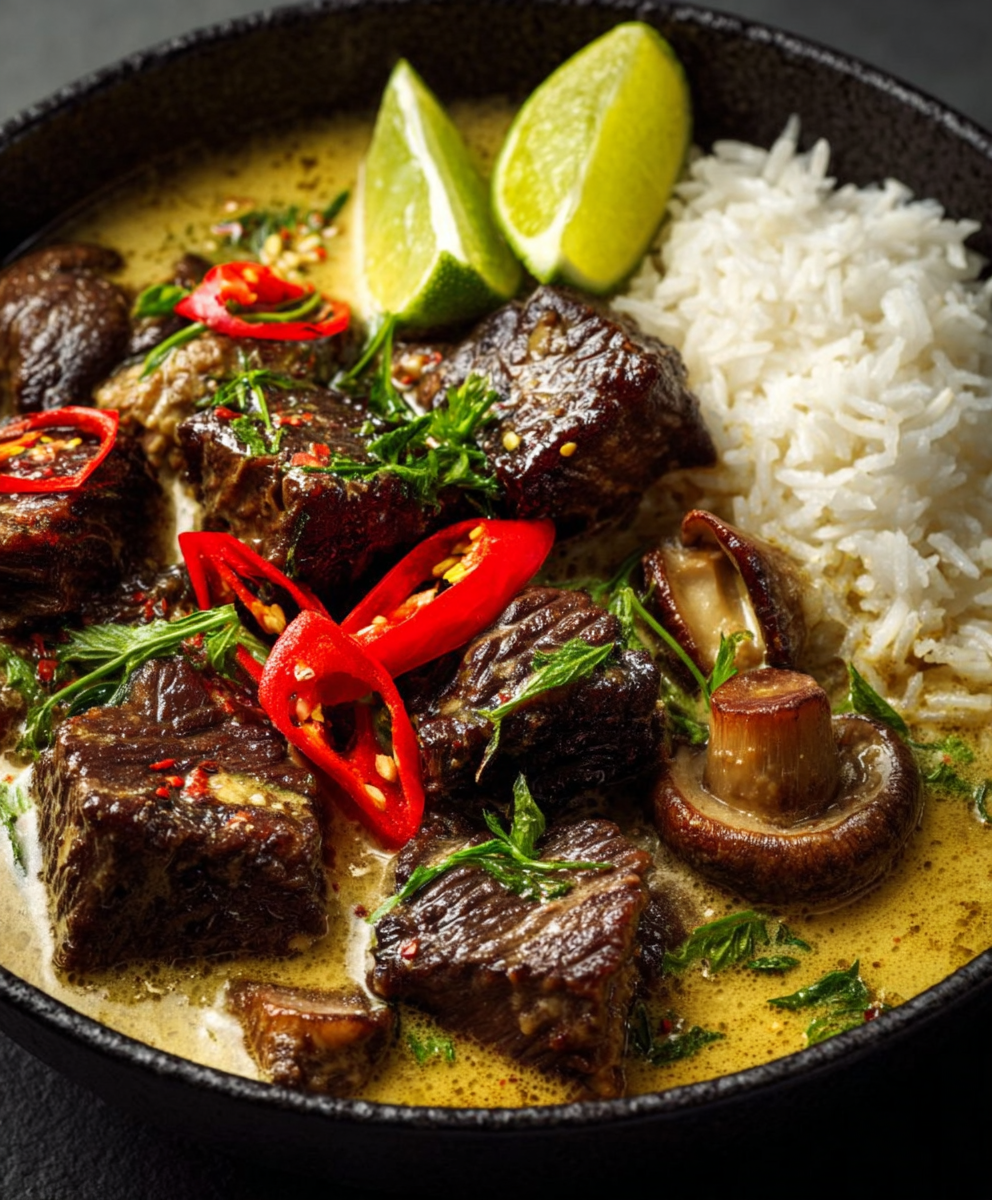 Lemongrass Coconut Braised Beef