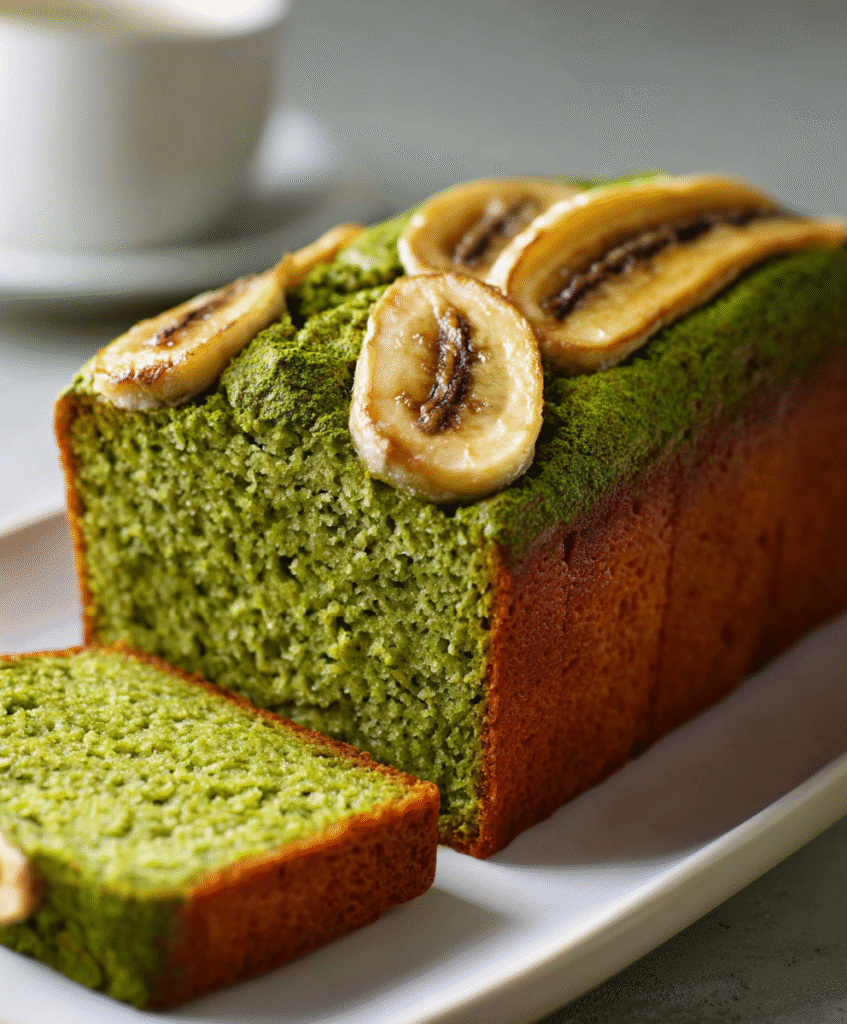 Matcha Banana Bread