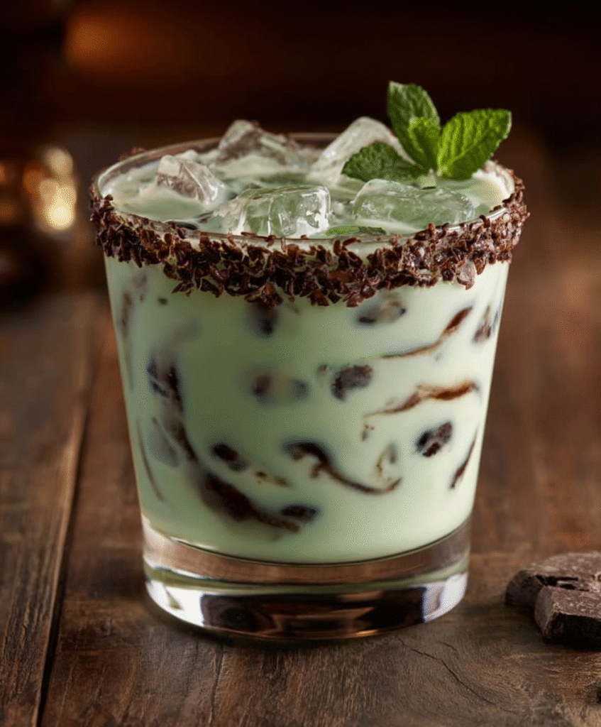 Mint Chocolate Chip White Russian