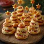 Quick Puff Pastry Christmas Trees