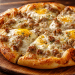 Sausage Gravy Breakfast Pizza