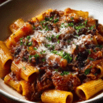 Slow-Braised Short Rib Ragu with Rigatoni