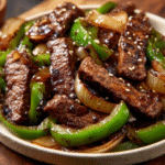 Teriyaki Steak Stir-Fry with Peppers & Onions