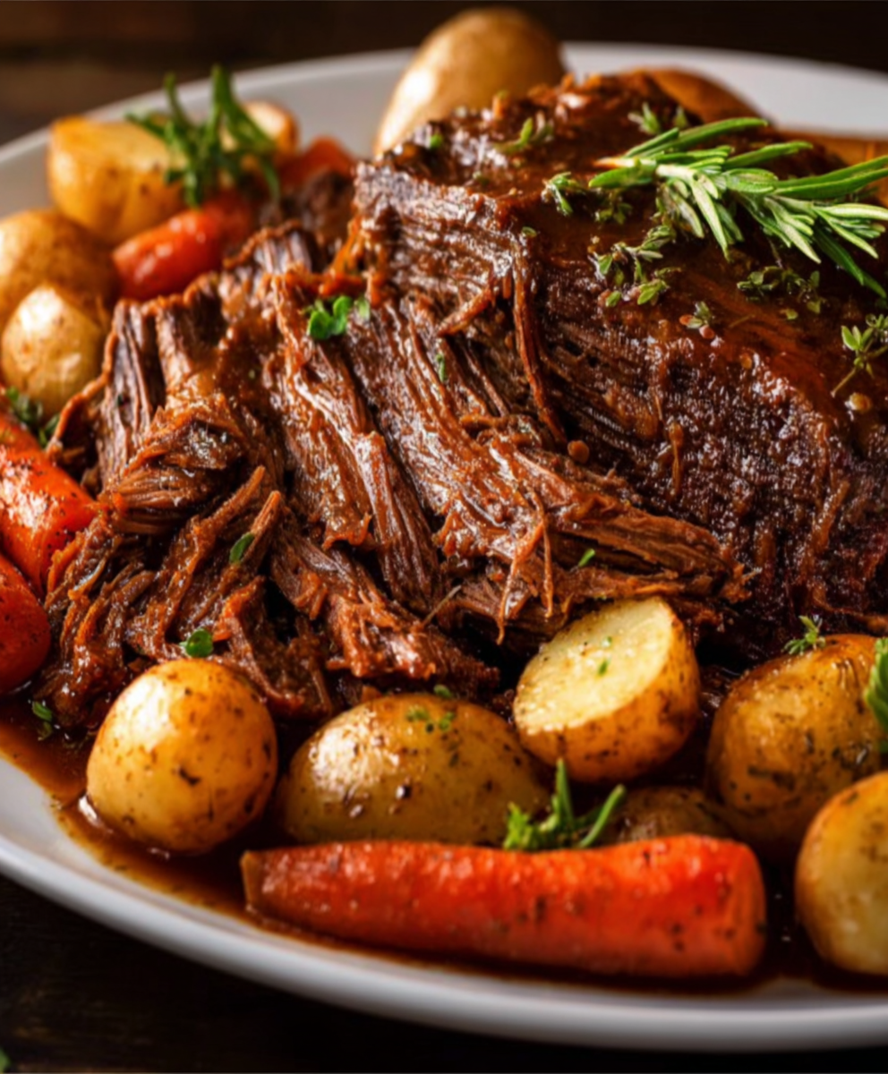 Ultimate Fall-Apart Sunday Pot Roast