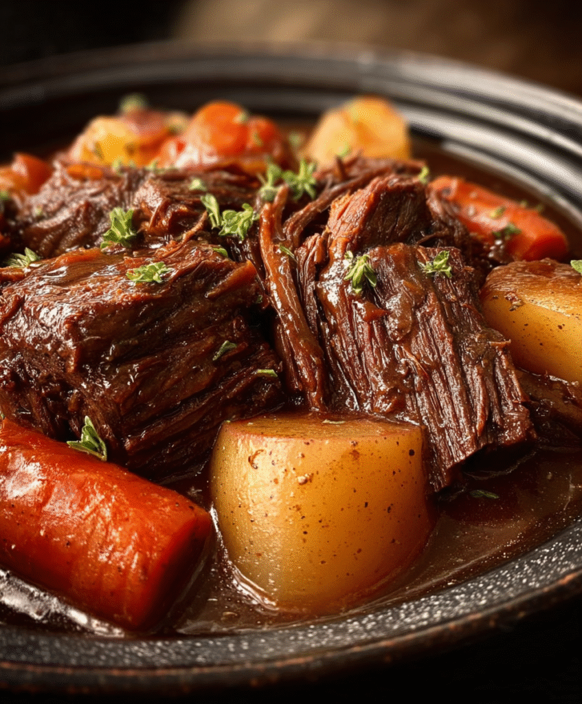 Ultimate Slow Cooker Pot Roast with Carrots & Potatoes
