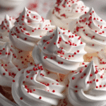 White Christmas Peppermint Meringues