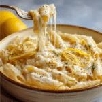 Baked Lemon Boursin Pasta