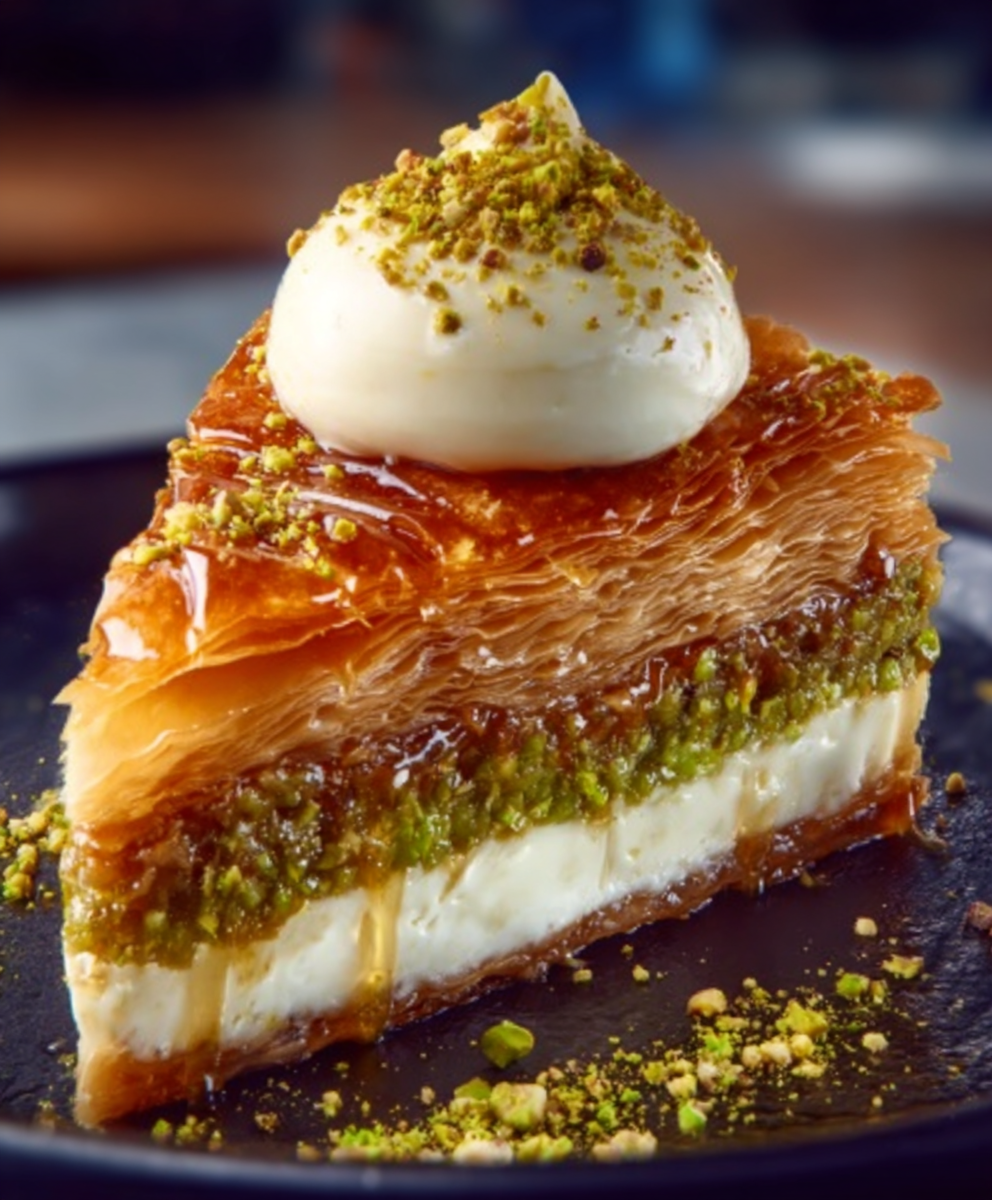 Baklava Honey Cheesecake