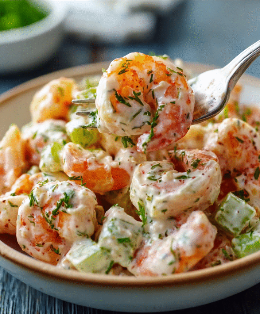 Classic New York Deli Shrimp Salad