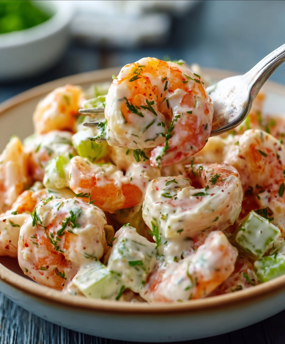 Classic New York Deli Shrimp Salad