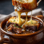Cozy French Onion Short Rib Soup