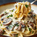 Creamy Mushroom Ricotta Pasta