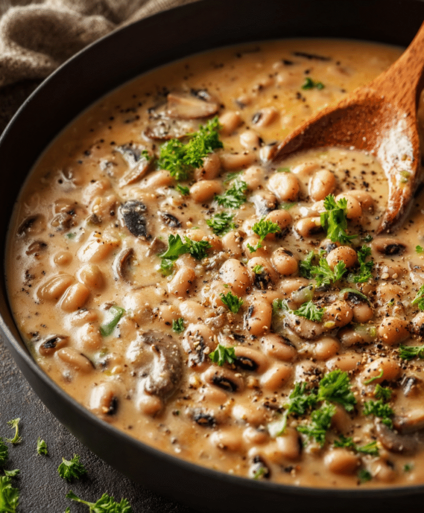Creamy Southern Black-Eyed Peas