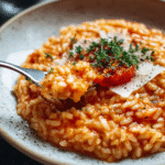 Creamy Tomato Parmesan Risotto