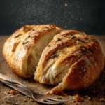 Golden Italian Crusty Hearth Loaf