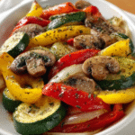 Healthy Colorful Sautéed Vegetables