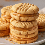 Homemade Copycat Nutter Butter Sandwich Cookies
