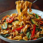 Italian Drunken Noodles (Bold & Spicy Pasta)