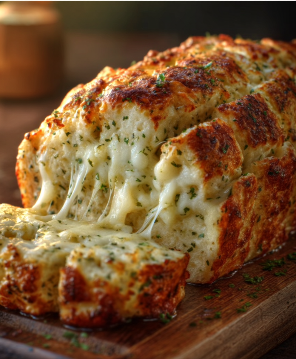 Italian Herb Pull-Apart Cheese Bread