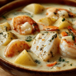 Nova Scotia Creamy Seafood Chowder