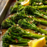 Perfectly Roasted Broccolini