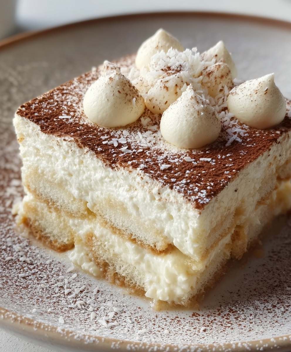 Raffaello Coconut Tiramisu