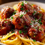 Saucy Sunday Spaghetti Meatballs (Beginner-Proof)