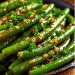 Savory Garlic Butter Green Beans