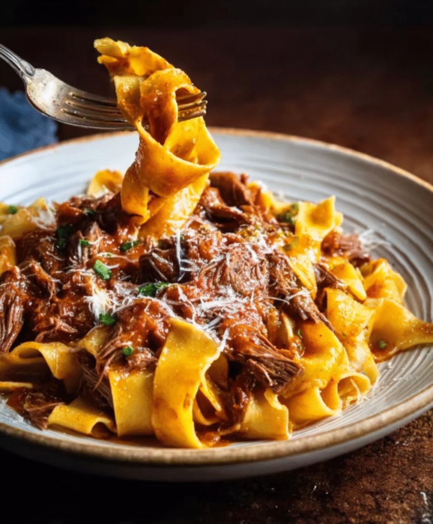 Slow-Cooked Beef Short Rib Ragù