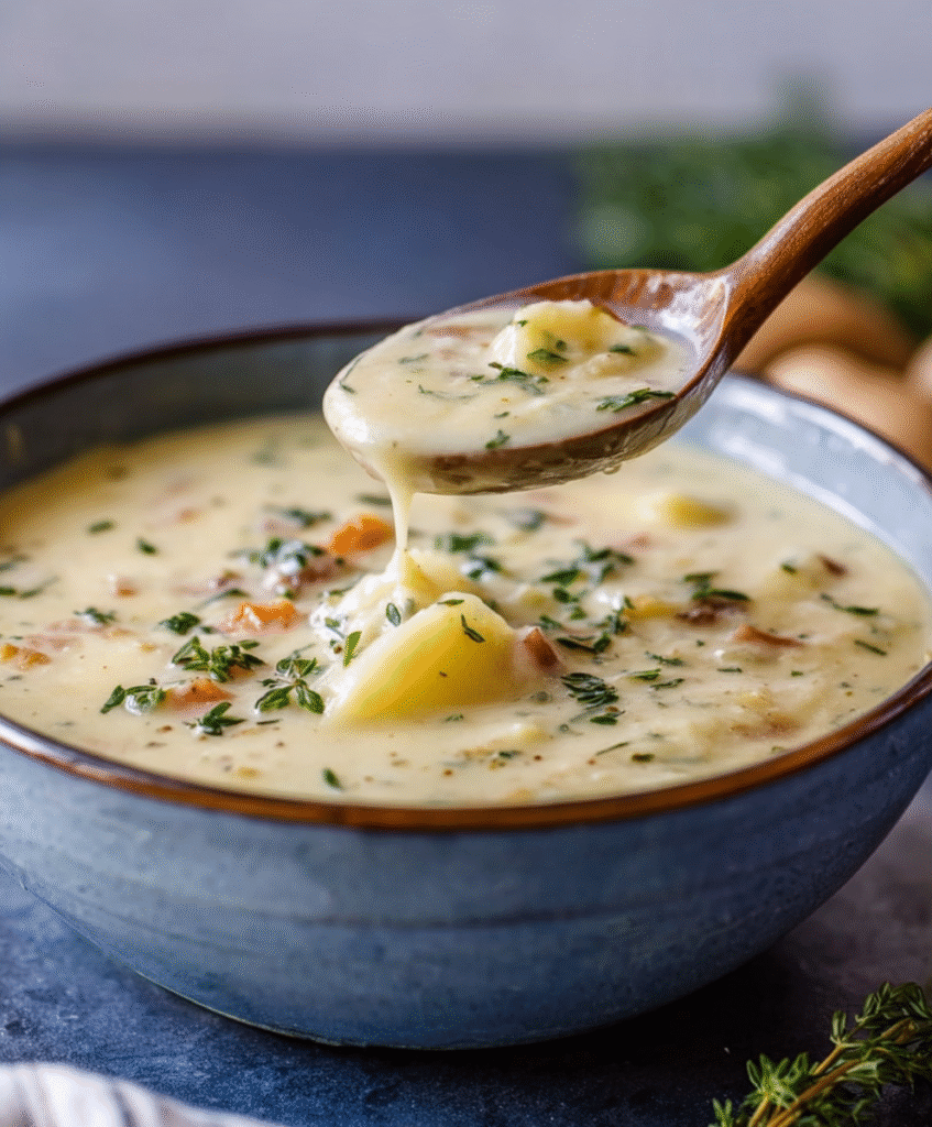 Slow Cooker Irish Potato Comfort Soup
