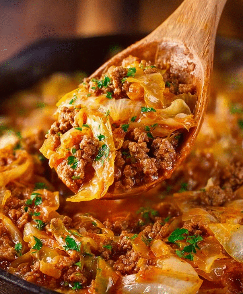 Turkish Cabbage Stew (Kapuska-Style)