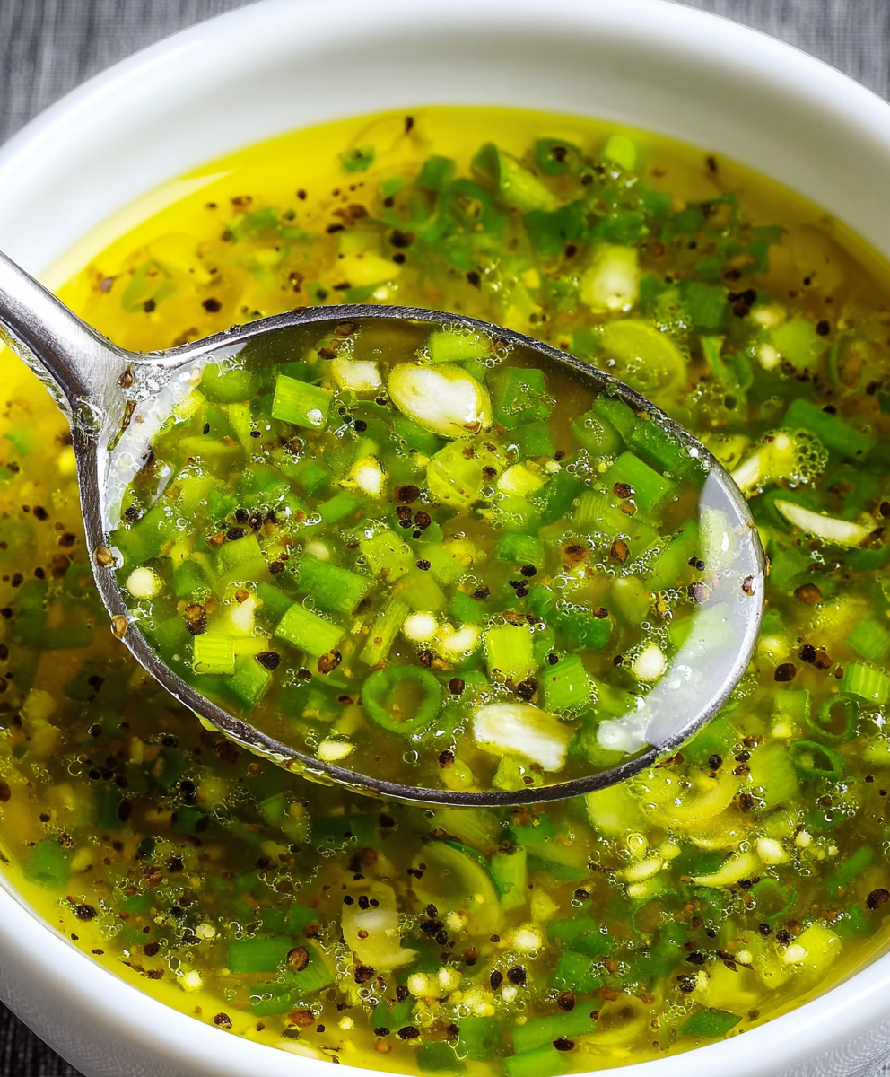 Zesty Green Onion–Ginger Vinaigrette