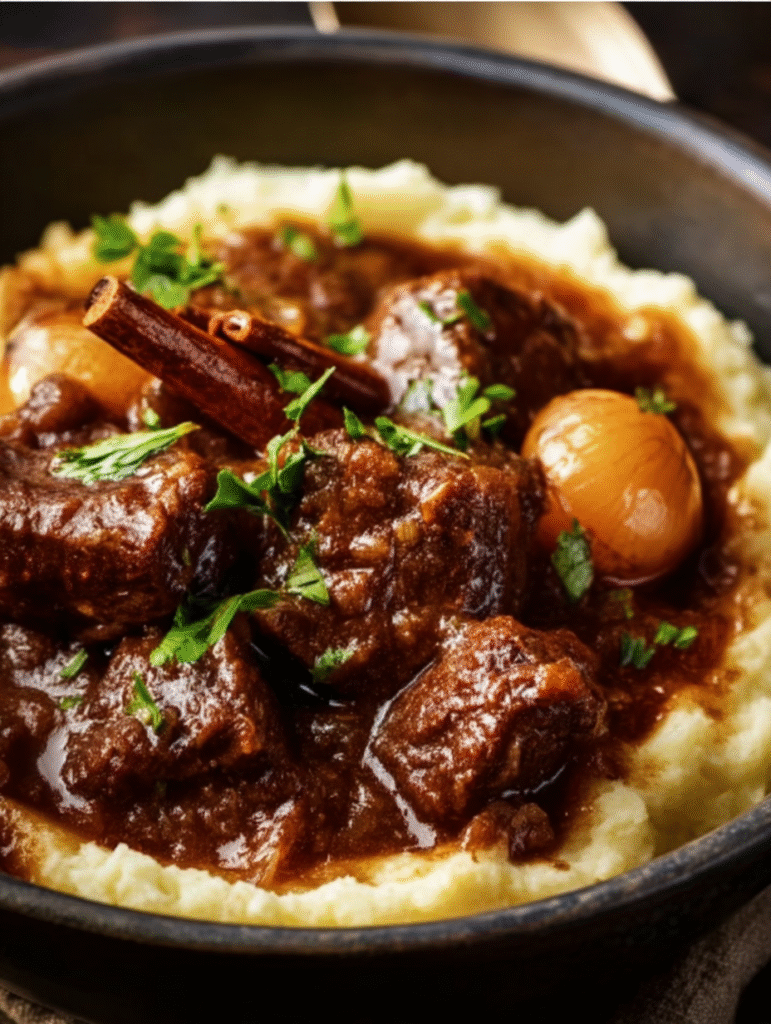 Authentic Greek Beef Stifado
